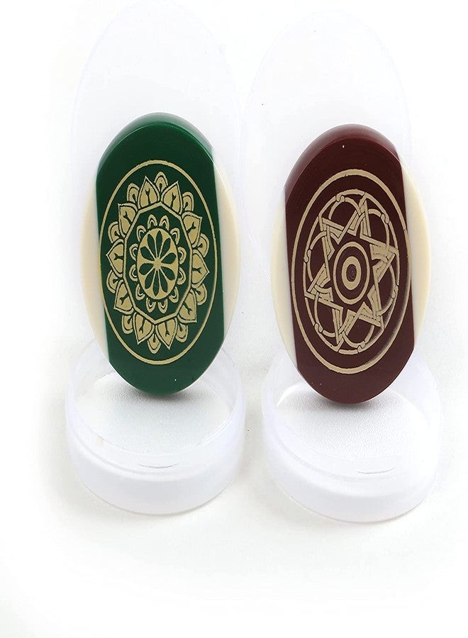 KD Willmax Board Striker Indoor Game Striker Accessories Set of 2 Used in National & International Carrom Tournament (Colour Ball) - Image 2